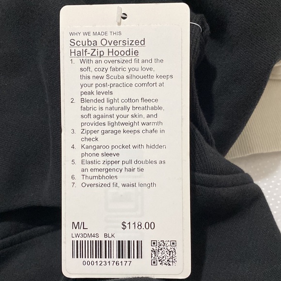 Lululemon Scuba Oversized Half Zip Hoodie - Picture 5 of 5